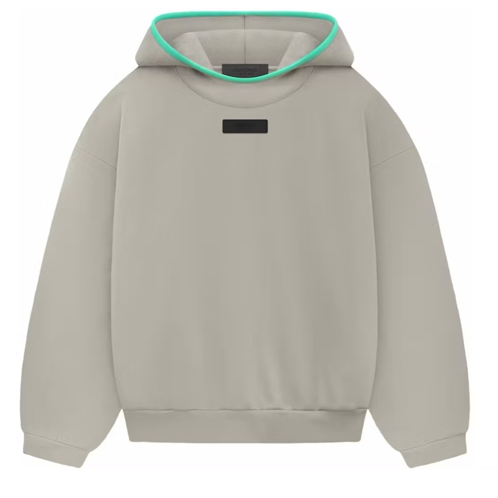 Fear of God Essentials hoodie in Seal
